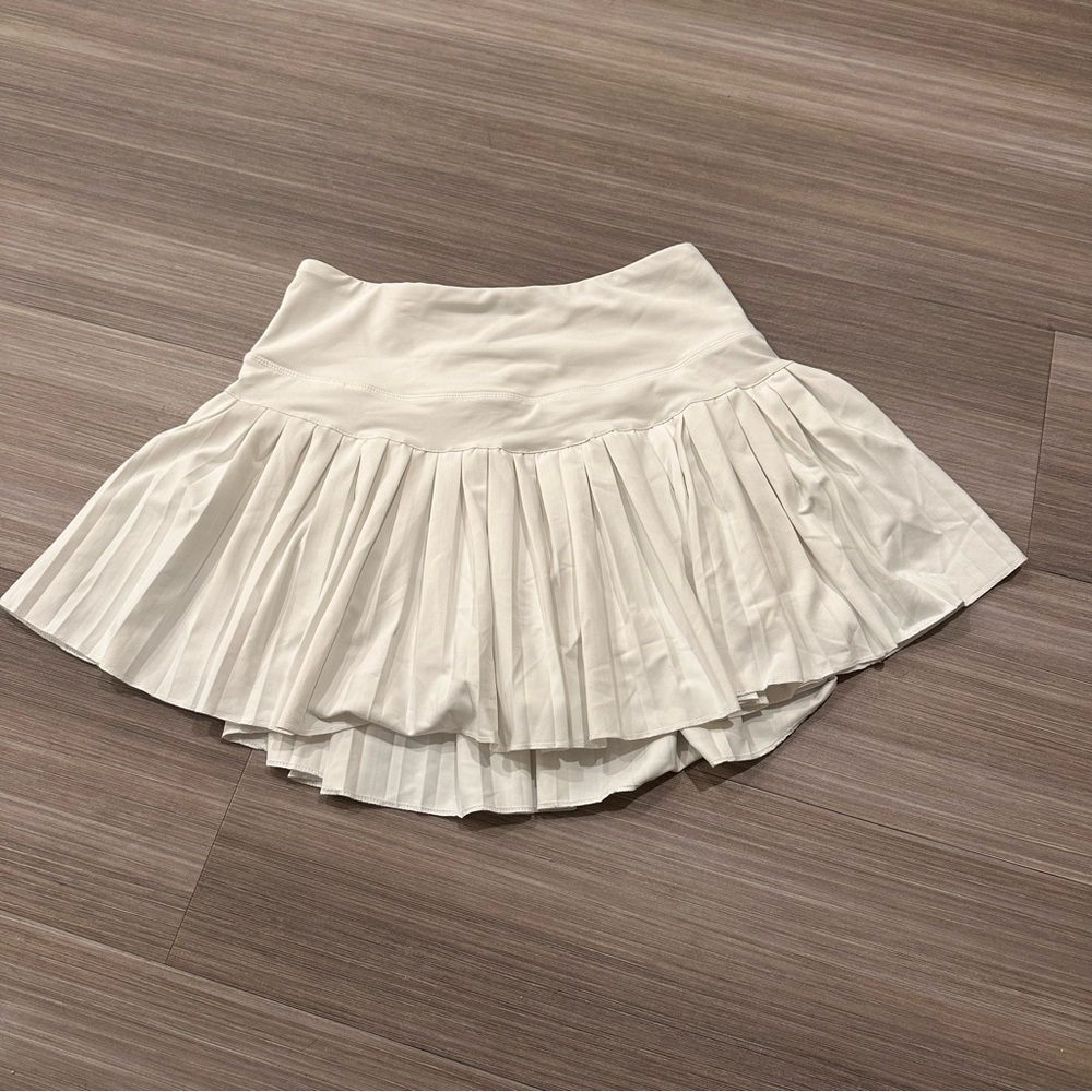 Source Unknown White Skater Skirt